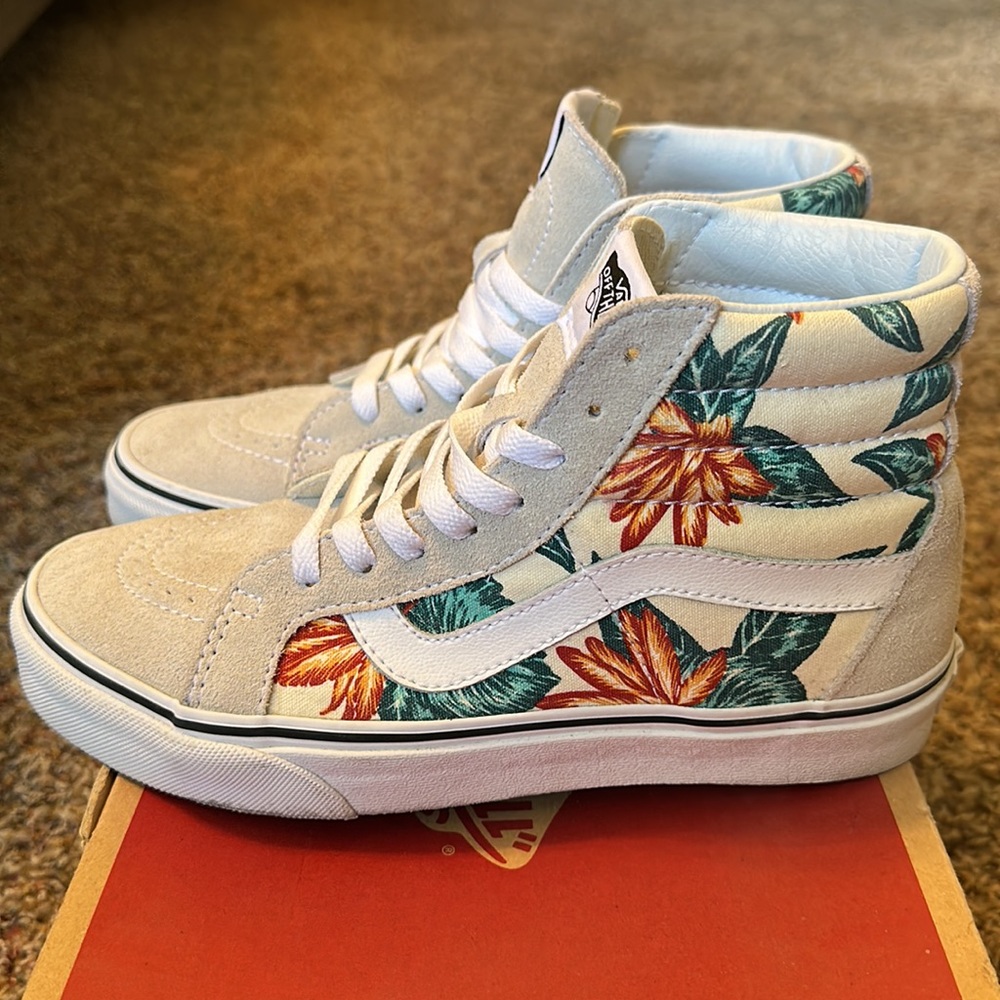Sk8-Hi Reissue Vintage Aloha Size 5.5M/7W - Picture 2 of 6